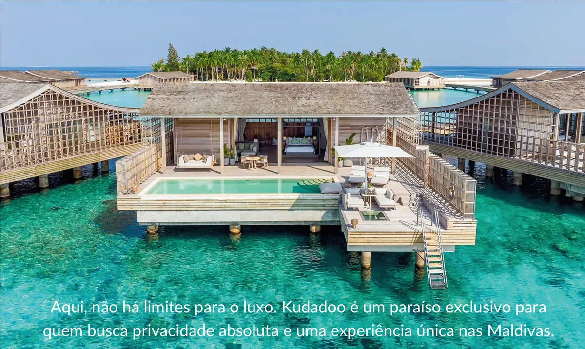 Kudadoo: o Ultraluxo “anything. Anywhere. Anytime”